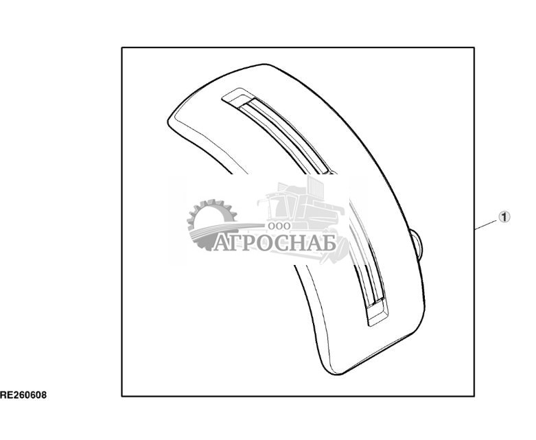 Attachment, Pivoting Front Fenders- 480 mm (18.9 In.) Wide, 1300 MFWD - ST745404 592.jpg